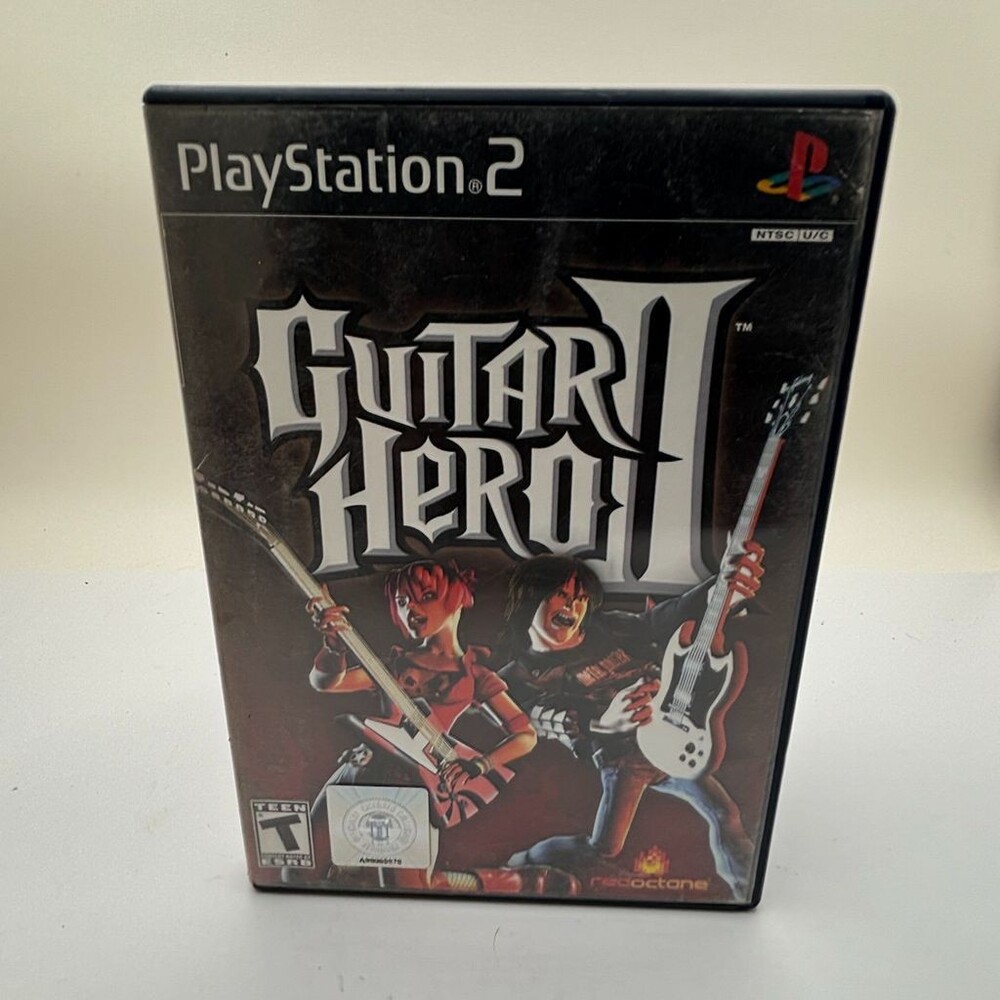 Guitar Hero II 2 PS2 RedOctane (Sony PlayStation 2, 2006) No Manual